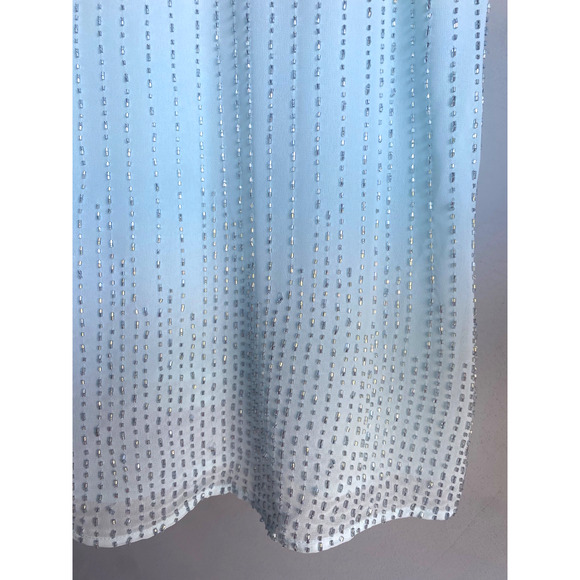 Chantelle Suit 3 Piece Suit 14P Powder Blue with Embellishment NWT - Picture 8 of 13